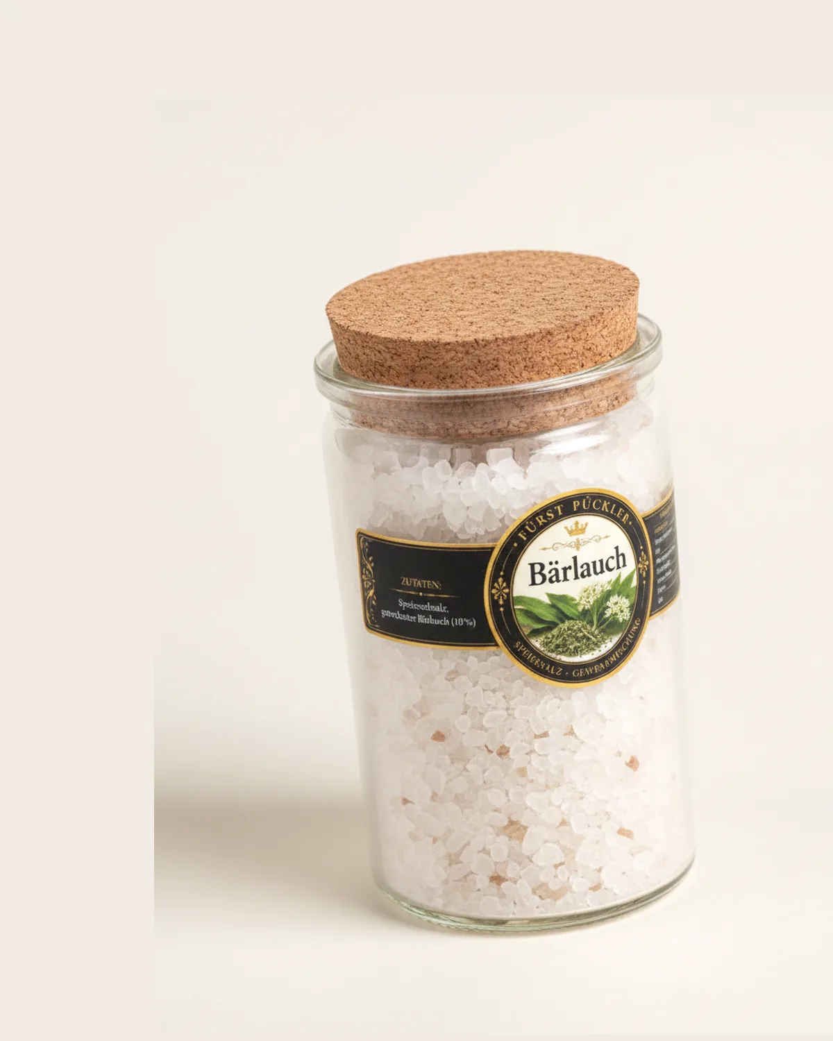 Gewürzsalz Bärlauch, 50 g Geschenkglas