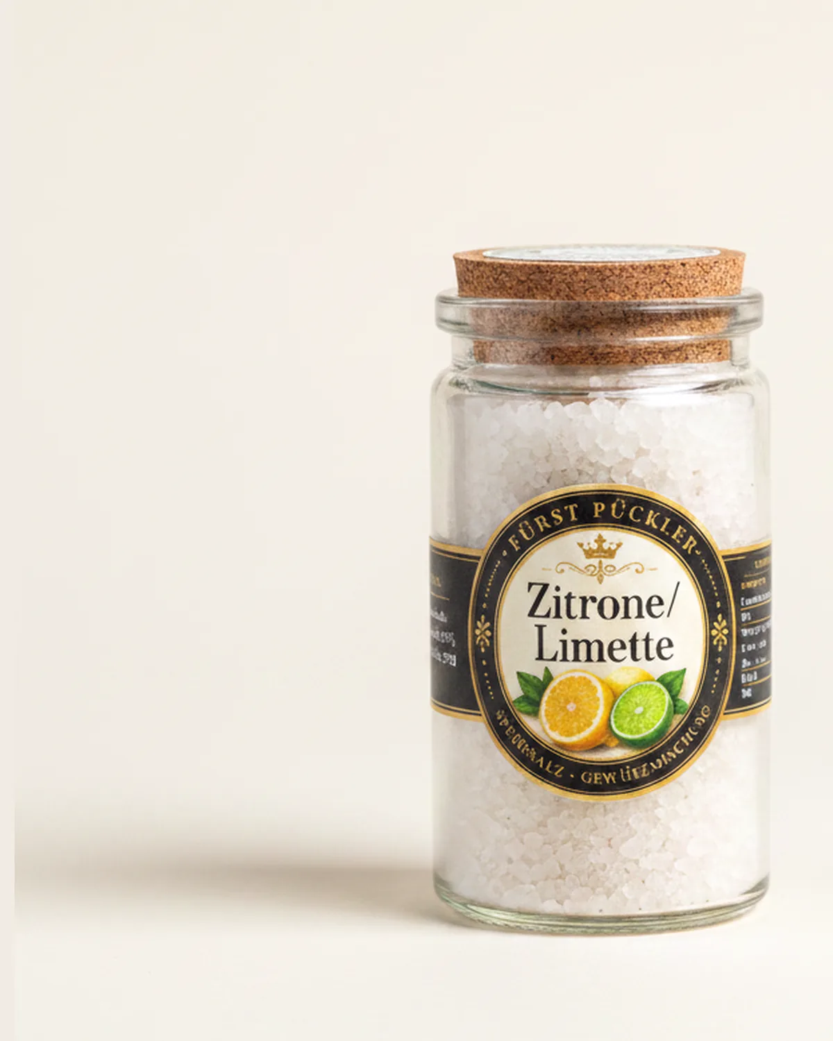 Gewürzsalz Zitrone / Limette, 50 g Geschenkglas